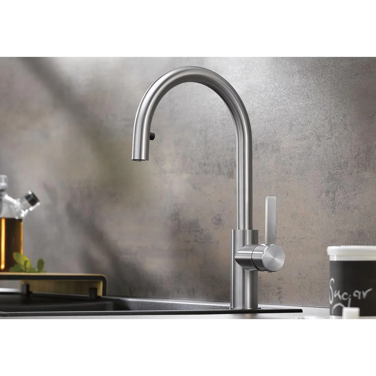 BLANCO 523120 Candor Rubinetto da Cucina in Acciaio Inox Spazzolato