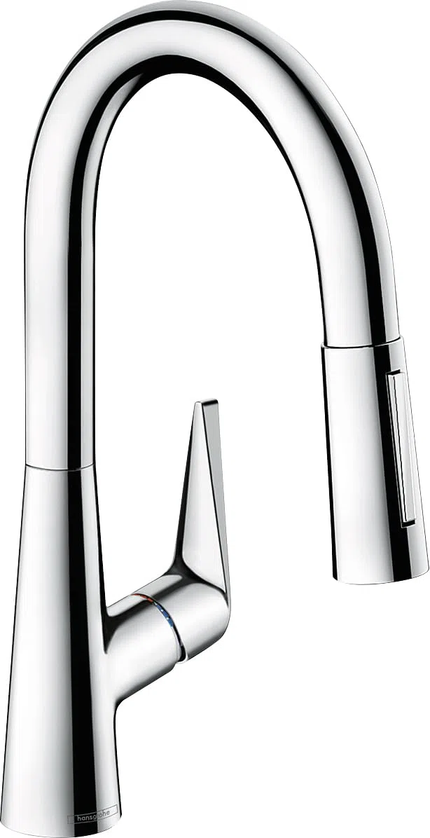 hansgrohe Talis M51 Miscelatore cucina monocomando 160, doccetta estraibile, 2 getti, cromo, 72815000
