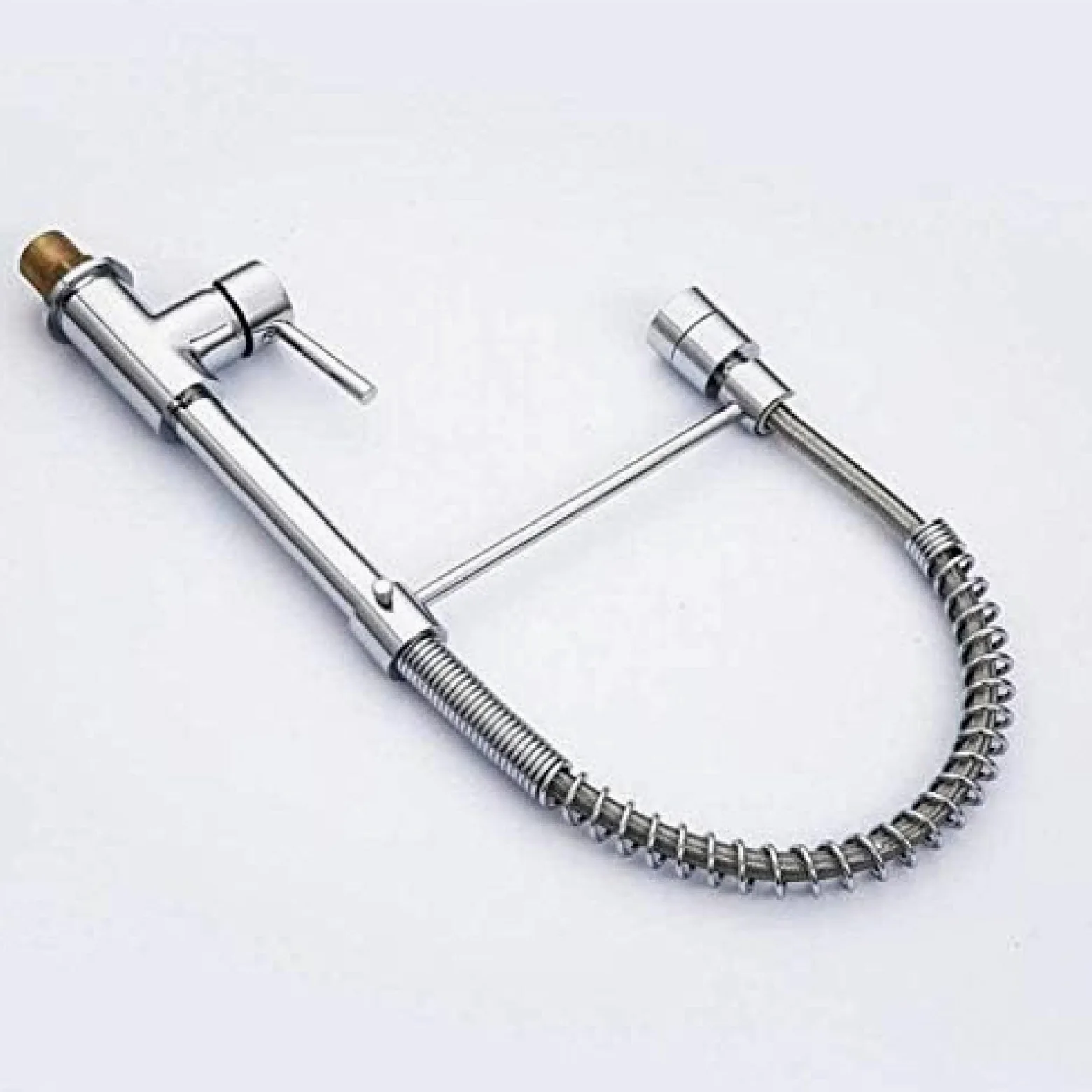 Rubinetto Rubinetto Da Cucina Estraibile Irrigatore Rotante Maniglia Singola Rubinetto Miscelatore A Scomparsa In Ottone Cromato Lavello Alto Lavello Acqua Calda E Fredda